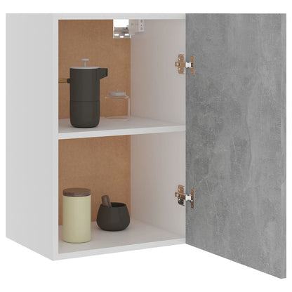 Hängeschrank Lyon Betongrau 39,5x31x60 cm Holzwerkstoff