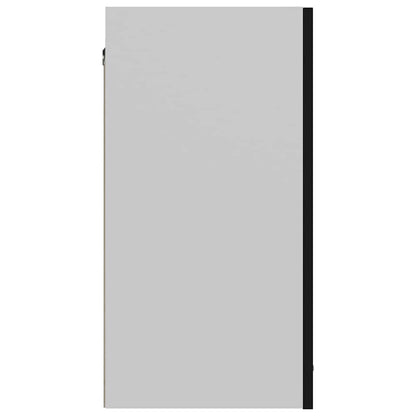 Hängeschrank Lyon Schwarz 60x31x60 cm Holzwerkstoff