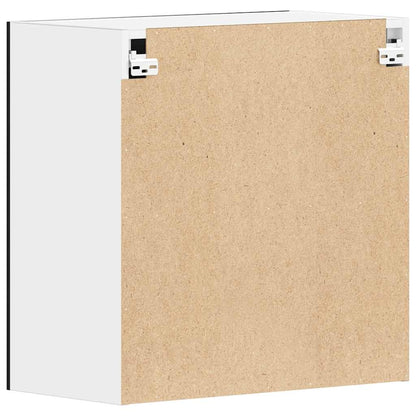 Hängeschrank Lyon Schwarz 60x31x60 cm Holzwerkstoff