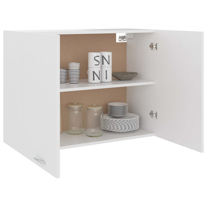 Hängeschrank Lyon Weiß 80x31x60 cm Holzwerkstoff