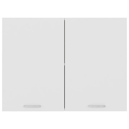 Hängeschrank Lyon Weiß 80x31x60 cm Holzwerkstoff