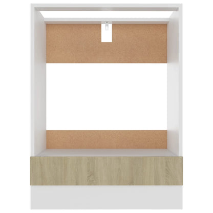 Herdumbauschrank Riga Sonoma-Eiche 60x46x81,5 cm Holzwerkstoff