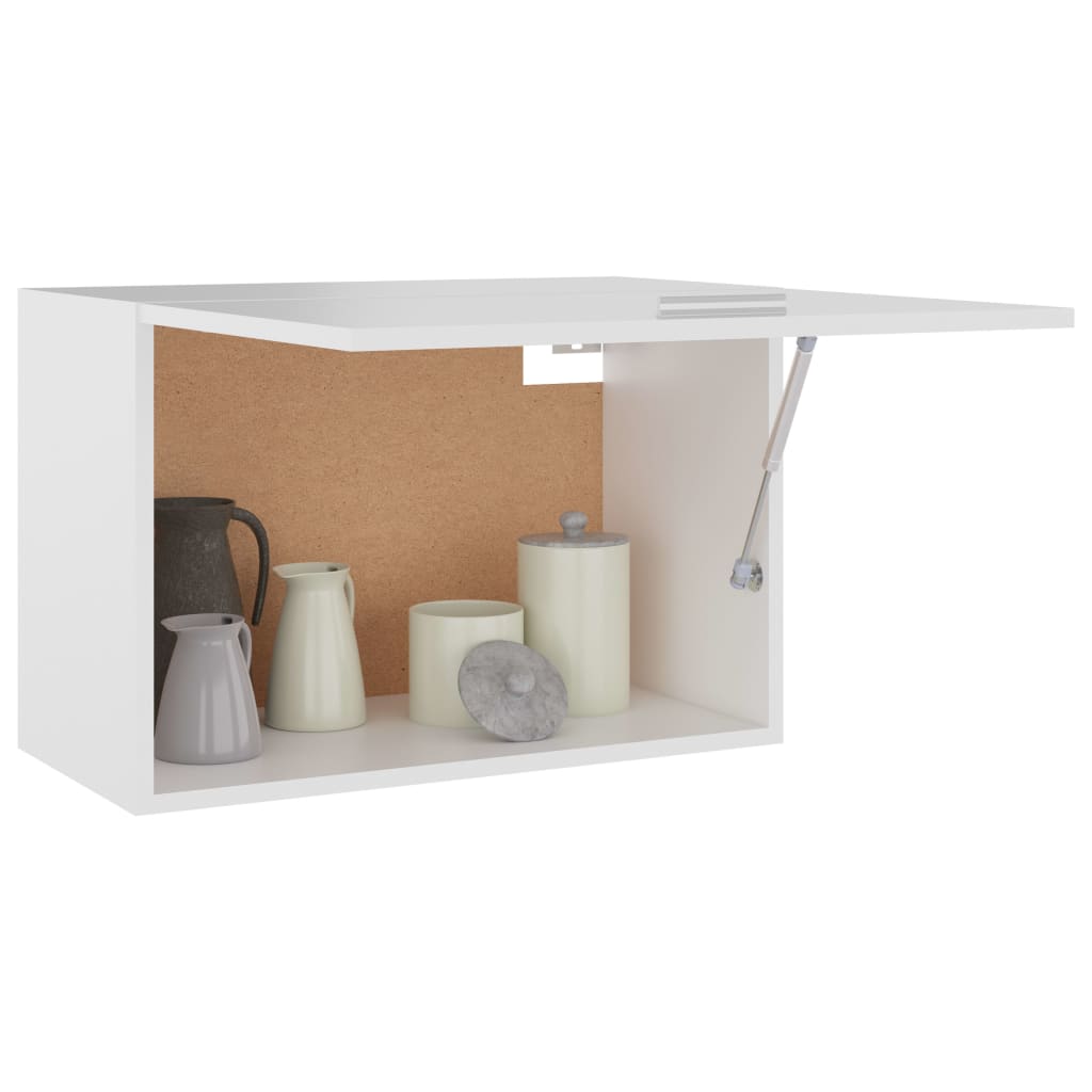 Hängeschrank Lyon Weiß 60x31x40 cm Holzwerkstoff