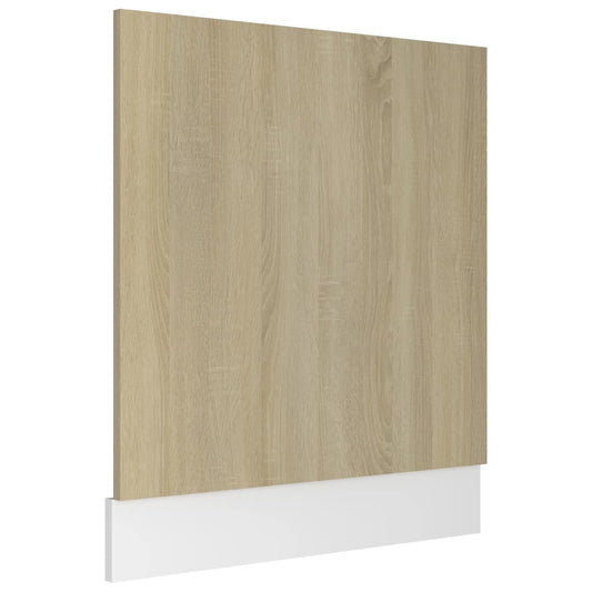 Opvaskemaskine panel Sonoma eg 59,5x3x67 cm træmateriale