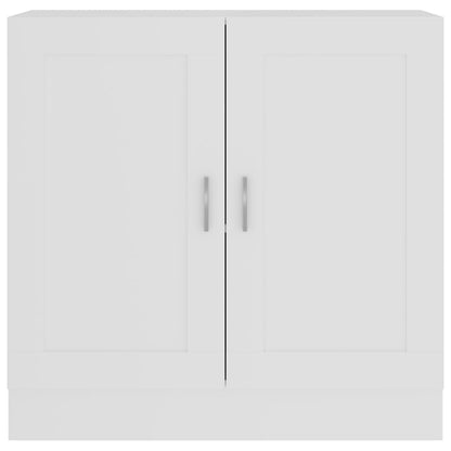 Bücherschrank Weiß 82,5x30,5x80 cm Holzwerkstoff