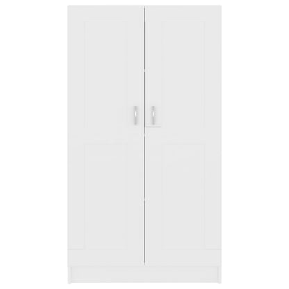Bücherschrank Weiß 82,5x30,5x150 cm Holzwerkstoff