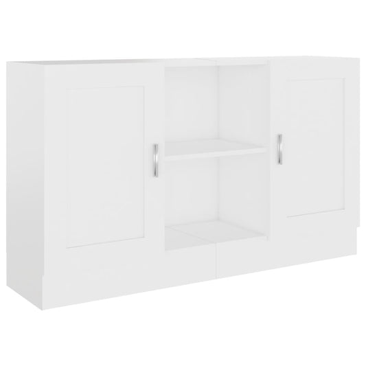 Skænk Hvid 120x30,5x70 cm Træ Materiale