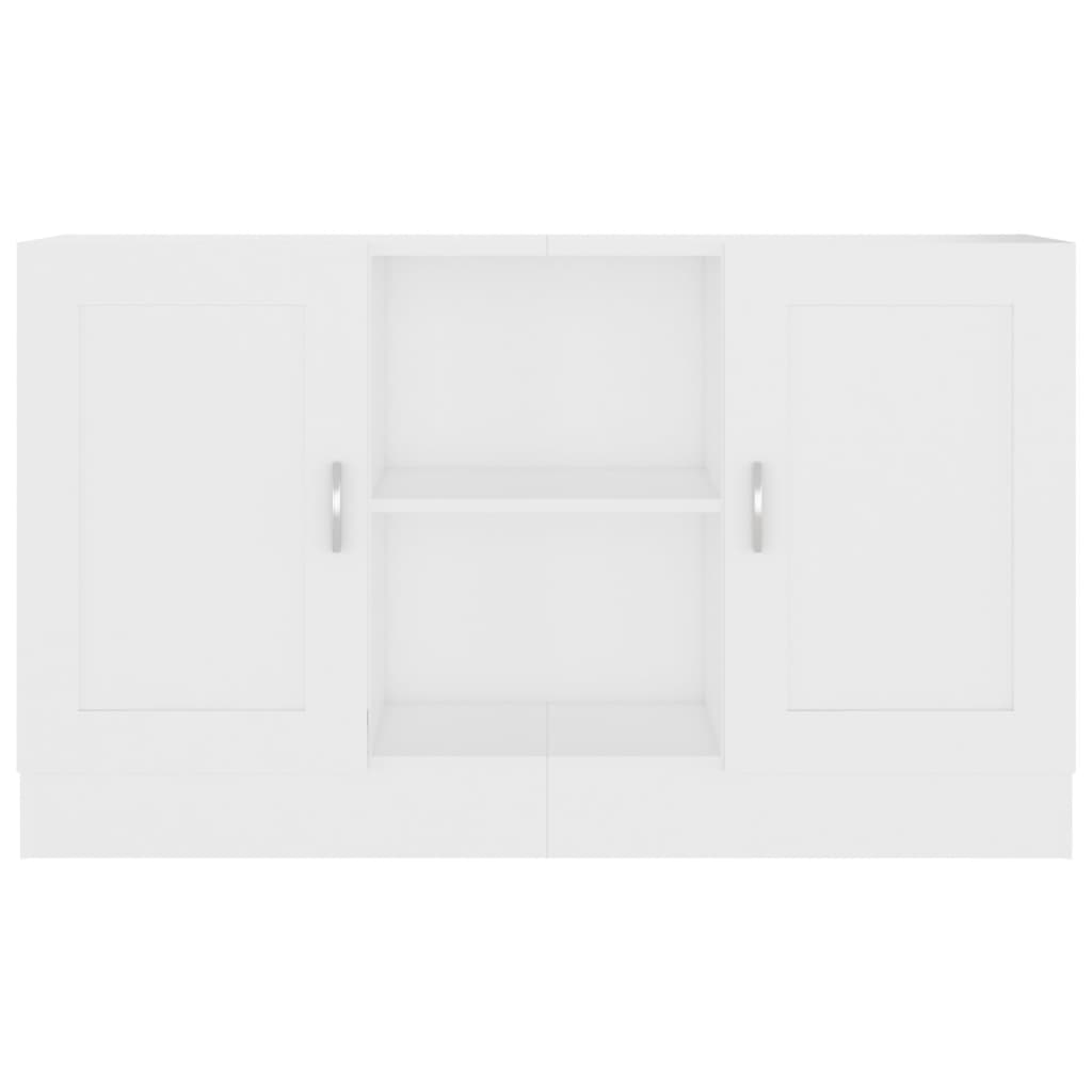 Skænk Hvid 120x30,5x70 cm Træ Materiale