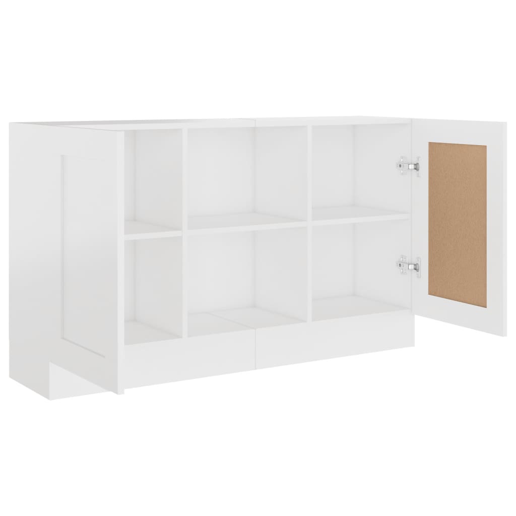 Skænk Hvid 120x30,5x70 cm Træ Materiale