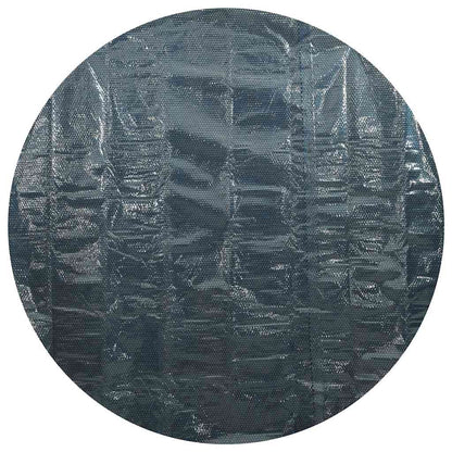 Treibende Pool-Solarplane PE 549 cm Schwarz und Blau