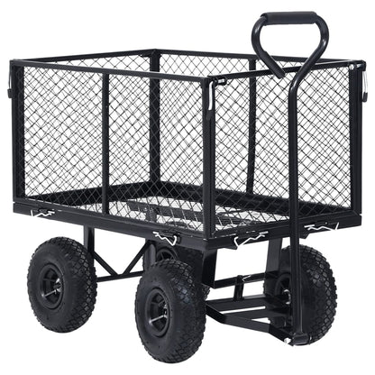 Gartenwagen Schwarz 350 kg
