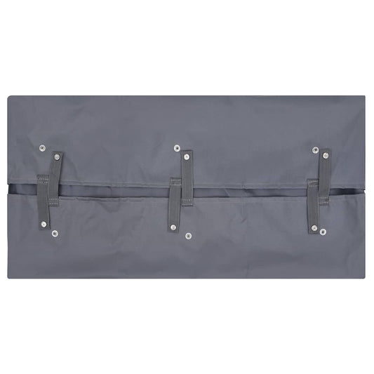 Gartenwagen-Einlage Dunkelgrau 81x41x40 cm Stoff