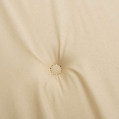 Gartenstuhl-Kissen 6 Stk. Beige 40x40x4 cm Oxford-Gewebe