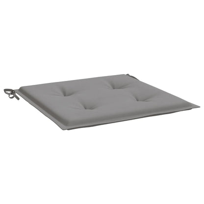 Gartenstuhl-Kissen 6 Stk. Grau 50x50x4 cm Oxford-Gewebe
