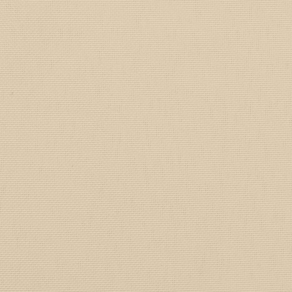 Gartenstuhl-Kissen 6 Stk. Beige 50x50x4 cm Oxford-Gewebe