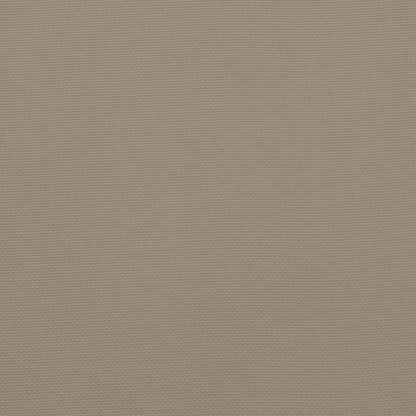 Gartenstuhl-Kissen 6 Stk. Taupe 50x50x4 cm Oxford-Gewebe