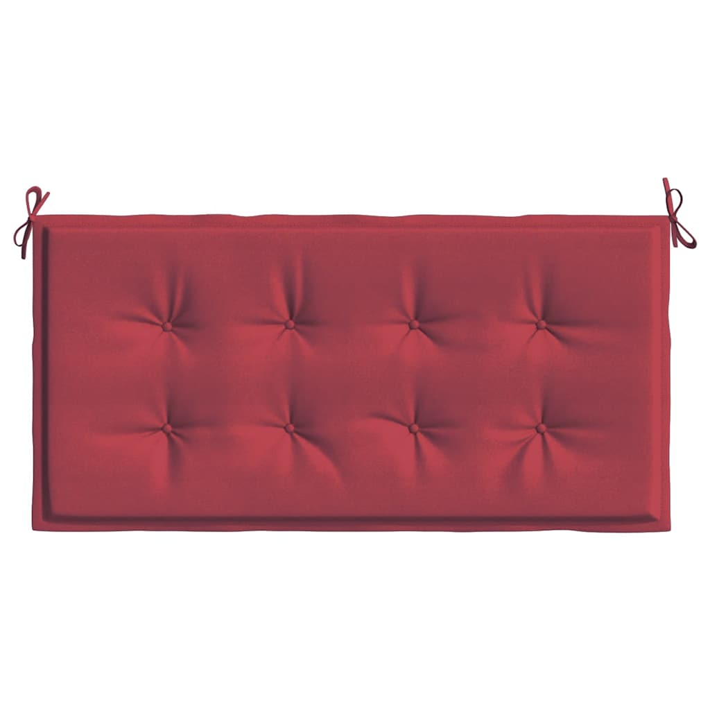 Gartenbank-Auflage Weinrot 100x50x4 cm Oxford-Gewebe