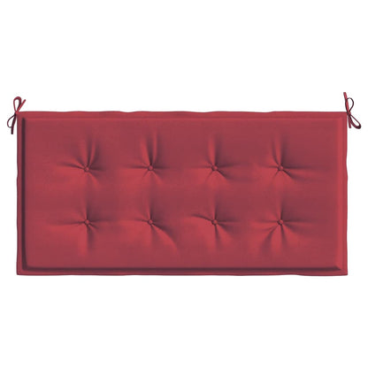 Gartenbank-Auflage Weinrot 100x50x4 cm Oxford-Gewebe