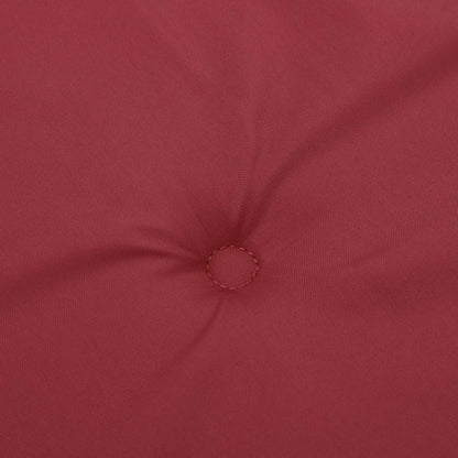 Gartenbank-Auflage Weinrot 100x50x4 cm Oxford-Gewebe