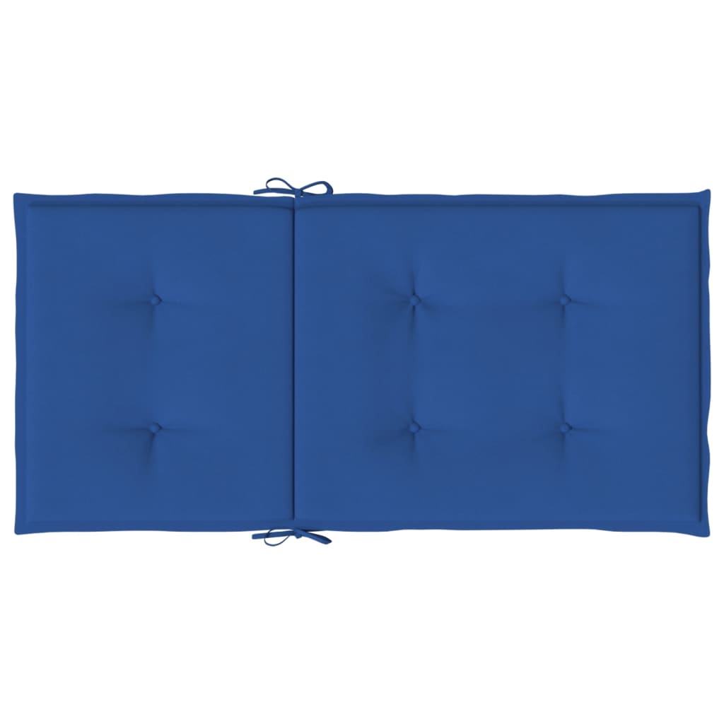 Gartenstuhlauflagen für Niedriglehner 6 Stk. 100x50x3 cm