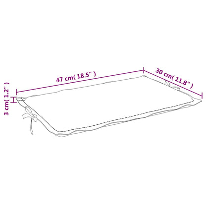 Sonnenliegen-Auflage Rot 186x58x4 cm Oxford-Gewebe