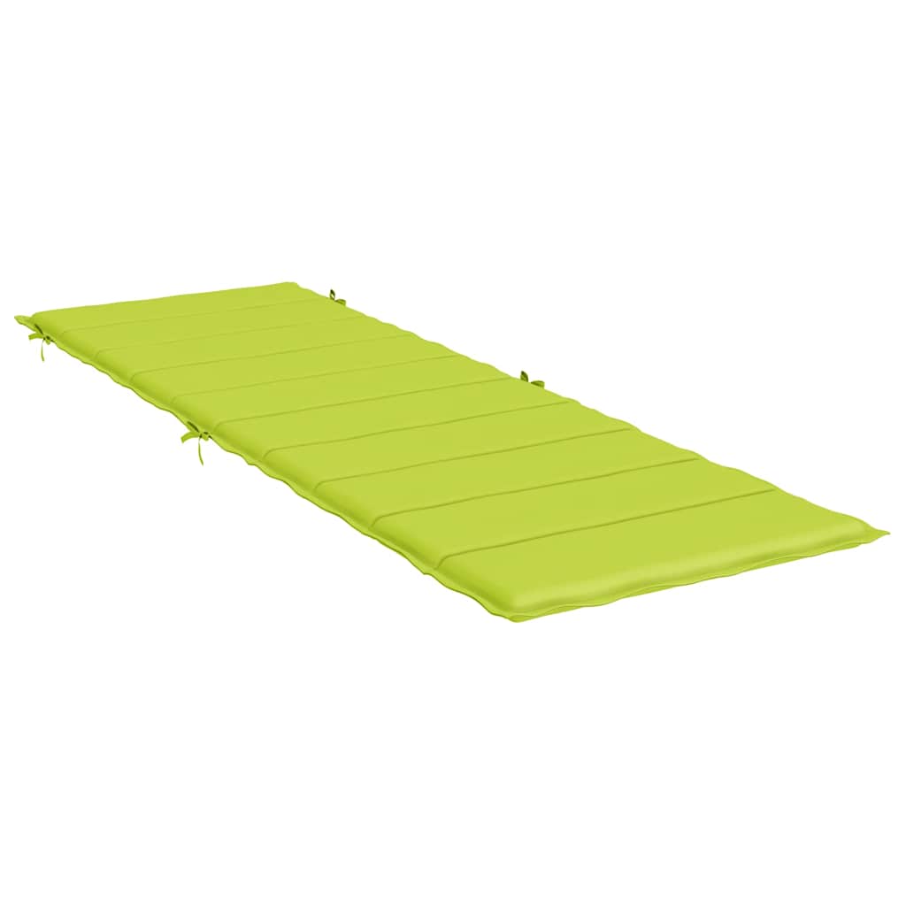 Sonnenliegen-Auflage Hellgrün 186x58x4 cm Oxford-Gewebe