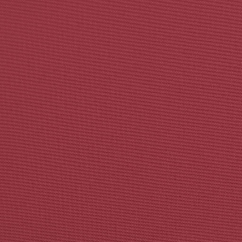 Liegestuhl-Auflage Weinrot (75+105)x50x4 cm
