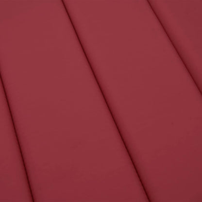 Sonnenliegen-Auflage Weinrot 200x50x3 cm Oxford-Gewebe