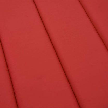 Sonnenliegen-Auflage Rot 200x60x3 cm Oxford-Gewebe