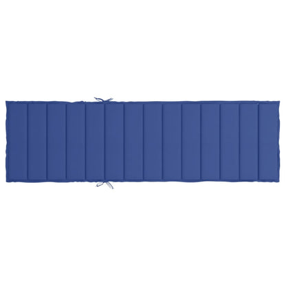 Sonnenliegen-Auflage Königsblau 200x60x3 cm Oxford-Gewebe