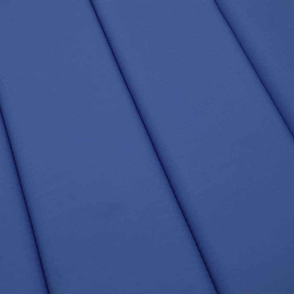 Sonnenliegen-Auflage Königsblau 200x60x3 cm Oxford-Gewebe