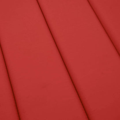 Sonnenliegen-Auflage Rot 200x70x3 cm Oxford-Gewebe