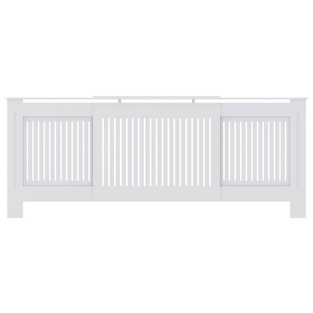 MDF Heizkörperverkleidung Weiß 205 cm