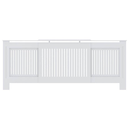 MDF Heizkörperverkleidung Weiß 205 cm