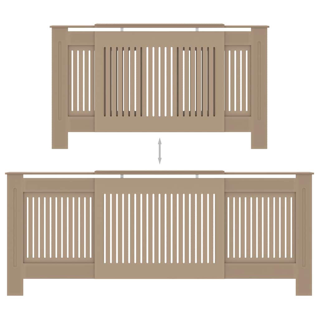 MDF Heizkörperverkleidung 205 cm