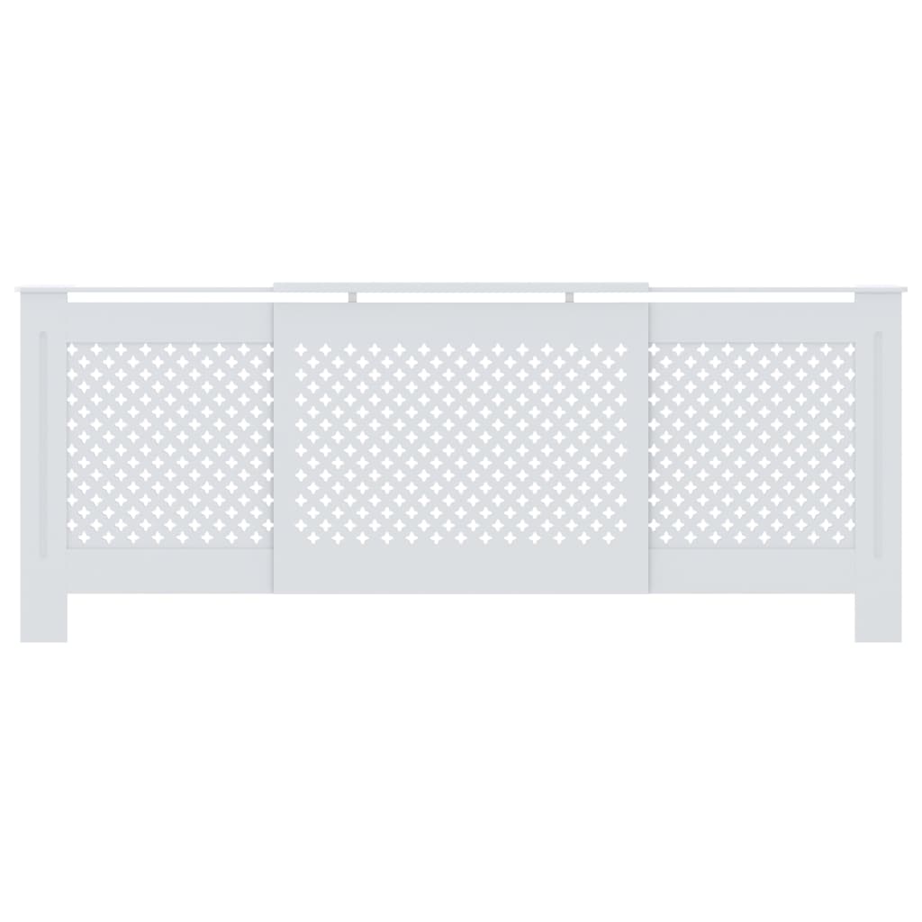 MDF Heizkörperverkleidung Weiß 205 cm