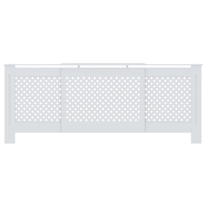 MDF Heizkörperverkleidung Weiß 205 cm