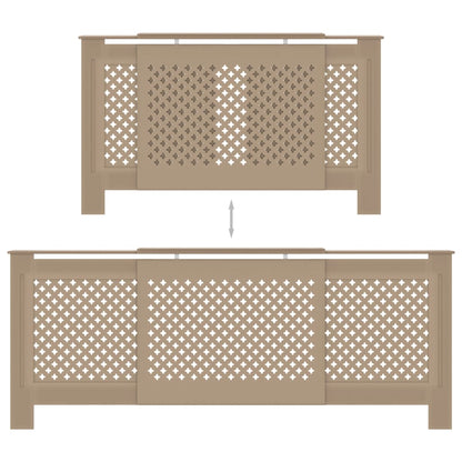 MDF Heizkörperverkleidung 205 cm