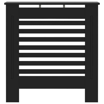 MDF Heizkörperverkleidung Schwarz 78 cm