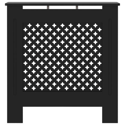 MDF Heizkörperverkleidung Schwarz 78 cm