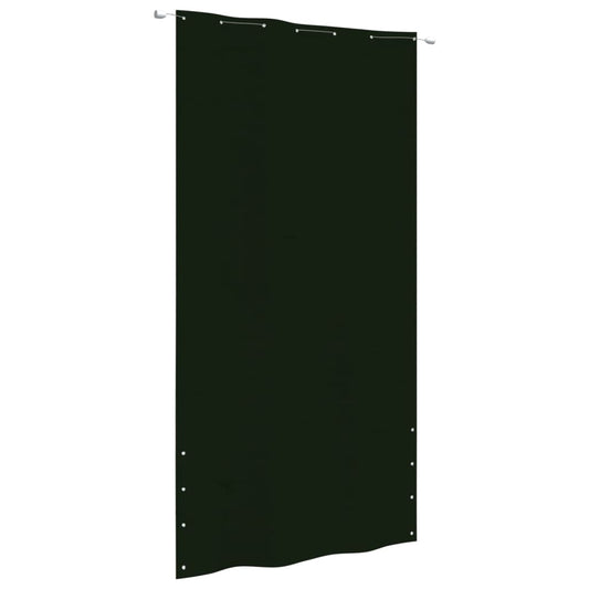Balkon-Sichtschutz Dunkelgrün 140x240 cm Oxford-Gewebe