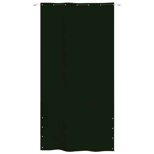 Balkon-Sichtschutz Dunkelgrün 140x240 cm Oxford-Gewebe