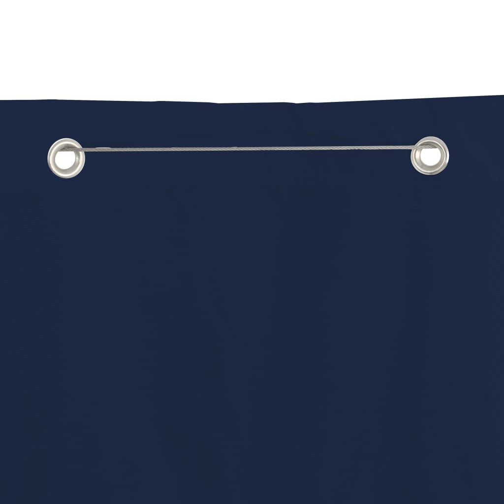 Balkon-Sichtschutz Blau 80x240 cm Oxford-Gewebe