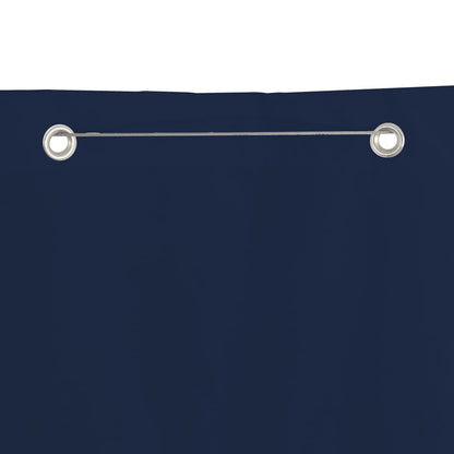 Balkon-Sichtschutz Blau 80x240 cm Oxford-Gewebe