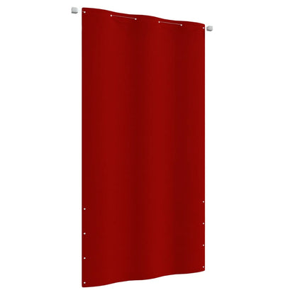 Balkon-Sichtschutz Rot 120x240 cm Oxford-Gewebe