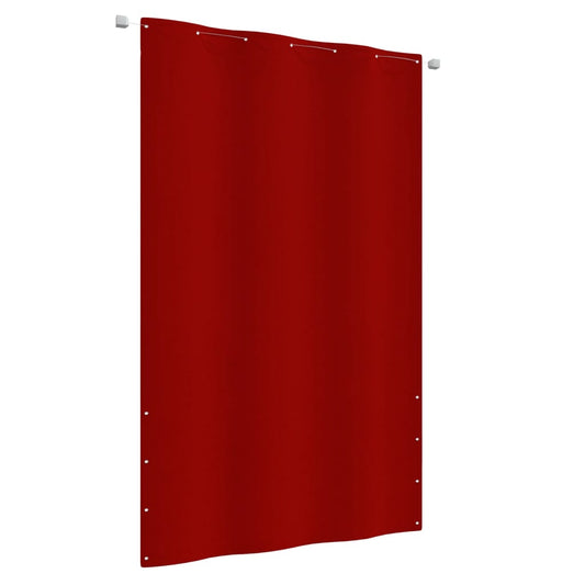 Balkon-Sichtschutz Rot 140x240 cm Oxford-Gewebe
