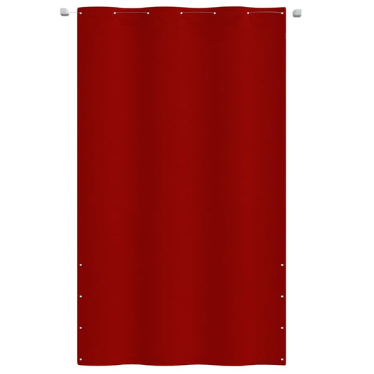 Balkon-Sichtschutz Rot 140x240 cm Oxford-Gewebe