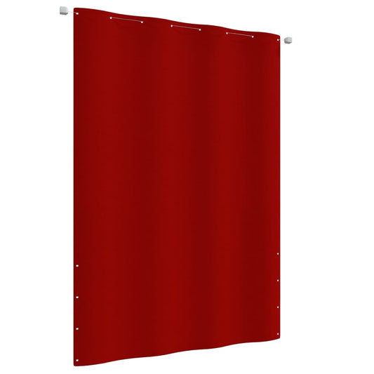 Balkon-Sichtschutz Rot 160x240 cm Oxford-Gewebe