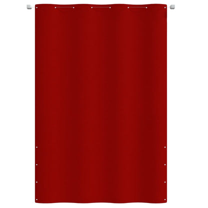 Balkon-Sichtschutz Rot 160x240 cm Oxford-Gewebe