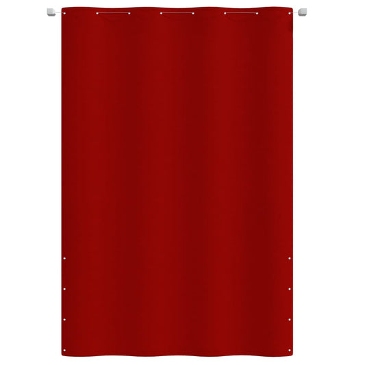 Balkon-Sichtschutz Rot 160x240 cm Oxford-Gewebe